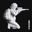 ss02b-02.jpg Strife Series 02a - Cute Post-Apocalyptic Survivor Girl Aiming Sniper Rifle