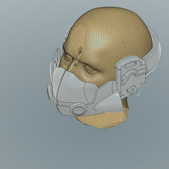 Custom-Jetstream-Sam-Mask-Iso-View.png Archivo STL Máscara articulada Jetstream Sam Styled・Modelo para descargar y imprimir en 3D