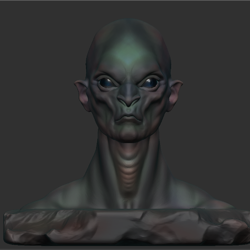 STL file Alien・3D printing idea to download・Cults