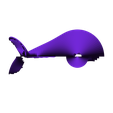 wally-whale.stl Free STL file Wally Whale Vase・Design to download and 3D print, Xacto