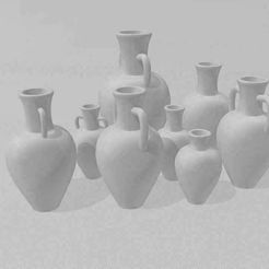 market_jars_01.jpg STL file market jars 01・3D printer design to download