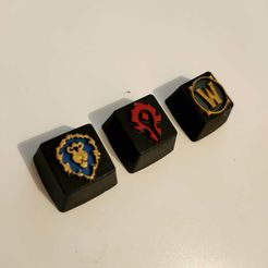 403608485_1177693386950273_763391929683241163_n.jpg KEYCAPS PACK WORLD OF WARCRAFT ALLIANCE / HORDE