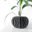 misprint-0890.jpg The Quivon Planter Pot with Drainage | Tray & Stand Included | Modern and Unique Home Decor for Plants and Succulents  | STL File