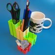 20221017_081128.jpg Modular pencil holder optimized for spiral vase printing