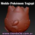 molde-pokemon-togepi-1.jpg Togepi Flowerpot Mold