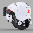 cvdbvbfgbfgb.png Cyberpunk 2077 - Trauma Team - Soldier Helmet - 3D Models