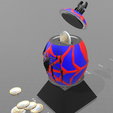 1.png Free STL file "Spiderman egg" piggy bank・3D printing design to download