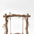 IMG_3850.png Rustic Wooden Swing Bench – 3D Printable Model