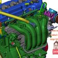 industrial-3D-model-Car-engine2.jpg Moteur de voiture - modèle 3D industriel