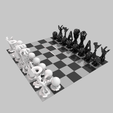 Video0000.png 3D file Design chess set - The perfect gift for a good friend・3D printable model to download