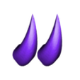 Hat Horns iman 6x2mm.stl Cap Horns with Magnet