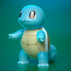 squuirtle.jpg STL file squirtle pokemon・3D print design to download