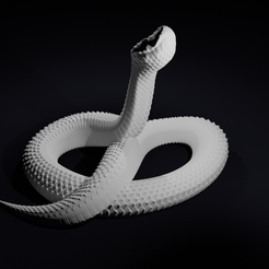 Serpent02.png Fichier STL Snake Serpent・Modèle à imprimer en 3D à télécharger