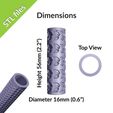etsy-view7.jpg Leafy Texture Rollers for polymer clay, set of four rollers, leaf patterns, Set#6