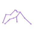 Aquarius.stl 52 Constellations set in 3D glow in the dark