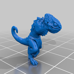 body_v2.png Fichier STL gratuit Miniatures de guerriers caméléons・Design pour impression 3D à télécharger