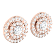 710V-3D-R.png 🔥 Double Halo Round Diamond Stud Earrings CAD Model (710V) 💎
