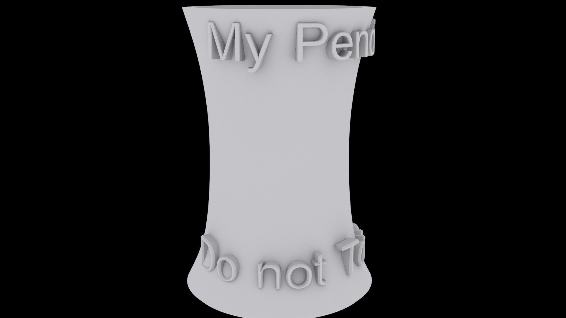 pic1.jpg Download free STL file Pencil Bin • 3D print design, NotJust4Nerds