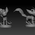 ZBrush-Document2.jpg Pacote de evolução Pokemon eevee