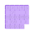 5x5 numbered.STL Yet Another Slider Puzzle Design v2.0 / 8-bit Picture Frame