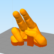 2021-12-20-12_31_58-Simplify3D-Licensed-to-Ivan-Perez.png STL file JEEP WAVE - WAVING HAND DASHBOARD - LAZY WAVER - NO SUPPORTS・3D printable design to download