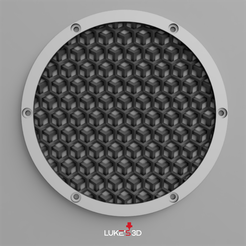 Luke's-3D-Speaker-cover2.png Cubed/hexagonal speaker cover