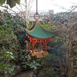 20230113_110137.jpg Mangeoire d'oiseaux en forme de temple aérien japonais