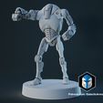 Pose-4-White.jpg 1:48 Scale Battle Droid Army - B2 Class - 3D Print Files