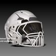 BPR_Composite2a.jpg Facemask Pack VIII for NFL Riddell AXIOM Helmet Geosanmo 3D print model