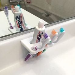 IMG_2623.jpg Free STL file Toothbrush holder・3D printing template to download