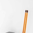 pencil.jpg Concrete mold for pencil holders