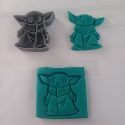20221213_154116.jpg STL file Baby Yoda・3D printer model to download