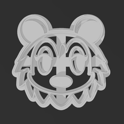 Tiquette.png STL file Animal Crossing cookie cutter - Labelle・3D printable model to download, Daelys