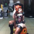 IMG_8611a.jpg Witch Pinup - Pumpkin 3D print model