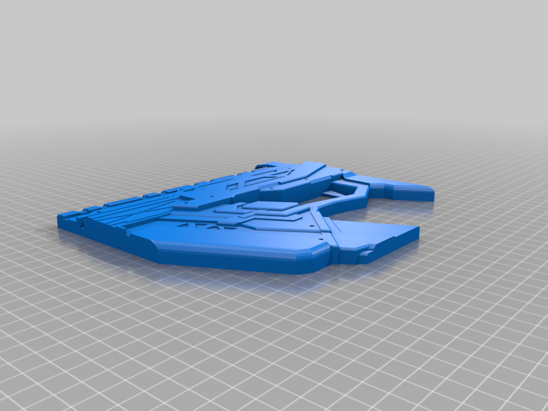 Download Free Stl File R 301 Apex Legends Assault Rifle Full Size Fits On Ender 3 3d Printable Design Cults