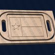 0-Texas-Flag-Tray-With-Handles-©.jpg Texas Flag Trays Pack - CNC Files for Wood (svg, dxf, eps, ai, pdf)
