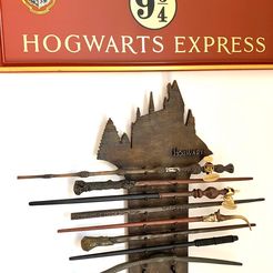 Harry Potter Double Wand Stand