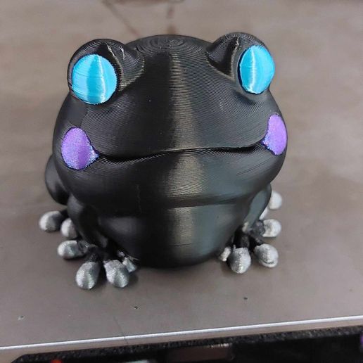 🐸 Cute Little Toad・ STL File for 3D printing・Cults