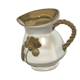 coffee-tea-pot-vase-79 v11-02.png stylish coffee milk tea cream pot vase cup vessel watering can for flowers ctp-79B for 3d-print or cnc