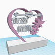 BEST-MOM-LOVE-YOU-THIS-MUCH-2.png Mejor soporte de decoración floral de corazón de mamá - Te quiero mucho