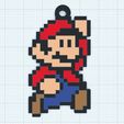 Foto-Mario-2.jpg Mario pixel art style keychain