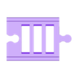 Track v2 - Short - Straight.stl Gothic Industrial Train