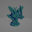 Insectoid-Sabremaster.png STL file Insectoid Sabremaster・3D print object to download
