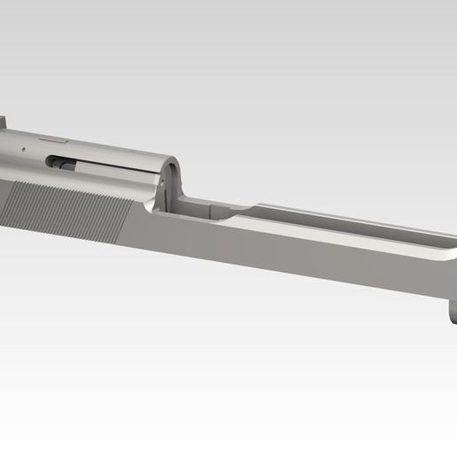 Beretta M9 slide - 3D model önizlemesi