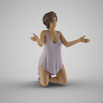 038331.png Kneeling Compassionate Woman