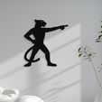 mockup_05.jpg Panther Pointing Wall Decor Art