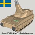 AMOS.jpg 3mm Modern CV90 Family of Armored Vehicles