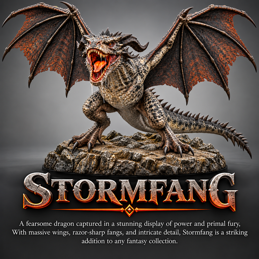 Stormfang – The Savage Dragon of the Forgotten Realm
