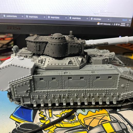 Baneblade Rear Fuel Tanks 3D model