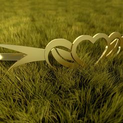 Coeur Collier2.jpg STL file Heart Necklace・3D print design to download